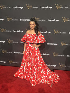 La Flor on the Red Carpet