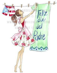 Mi héroe specialty card