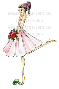 Mi príncipe azul specialty card